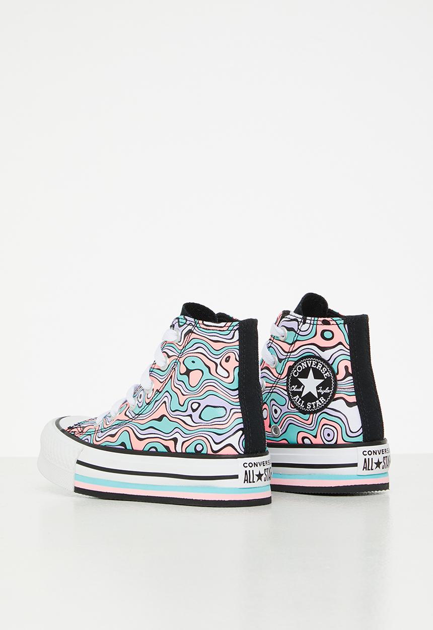 Converse - Chuck taylor all star eva lift - light aqua/bleached coral/black