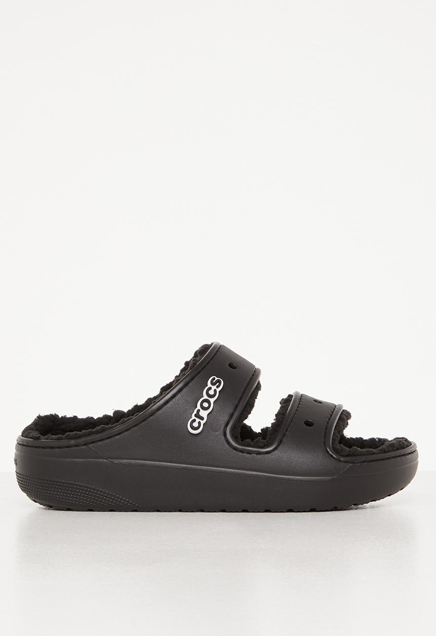 Crocs - Classic cozzzy sandal - black