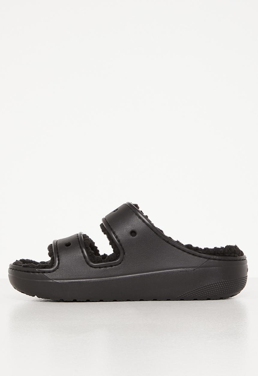 Crocs - Classic cozzzy sandal - black