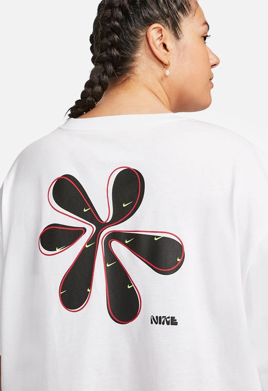 Nike - Plus w nsw tee bf fw fiber - white