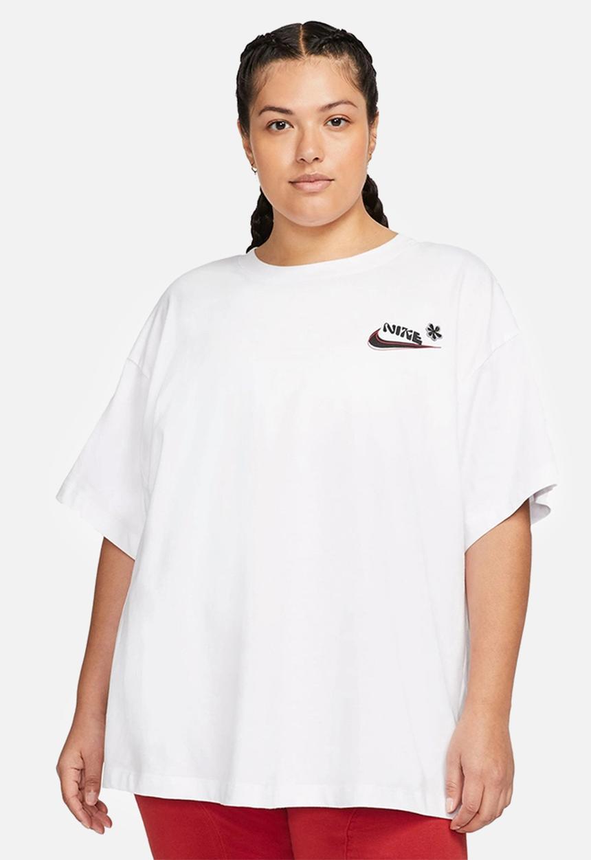 Nike - Plus w nsw tee bf fw fiber - white
