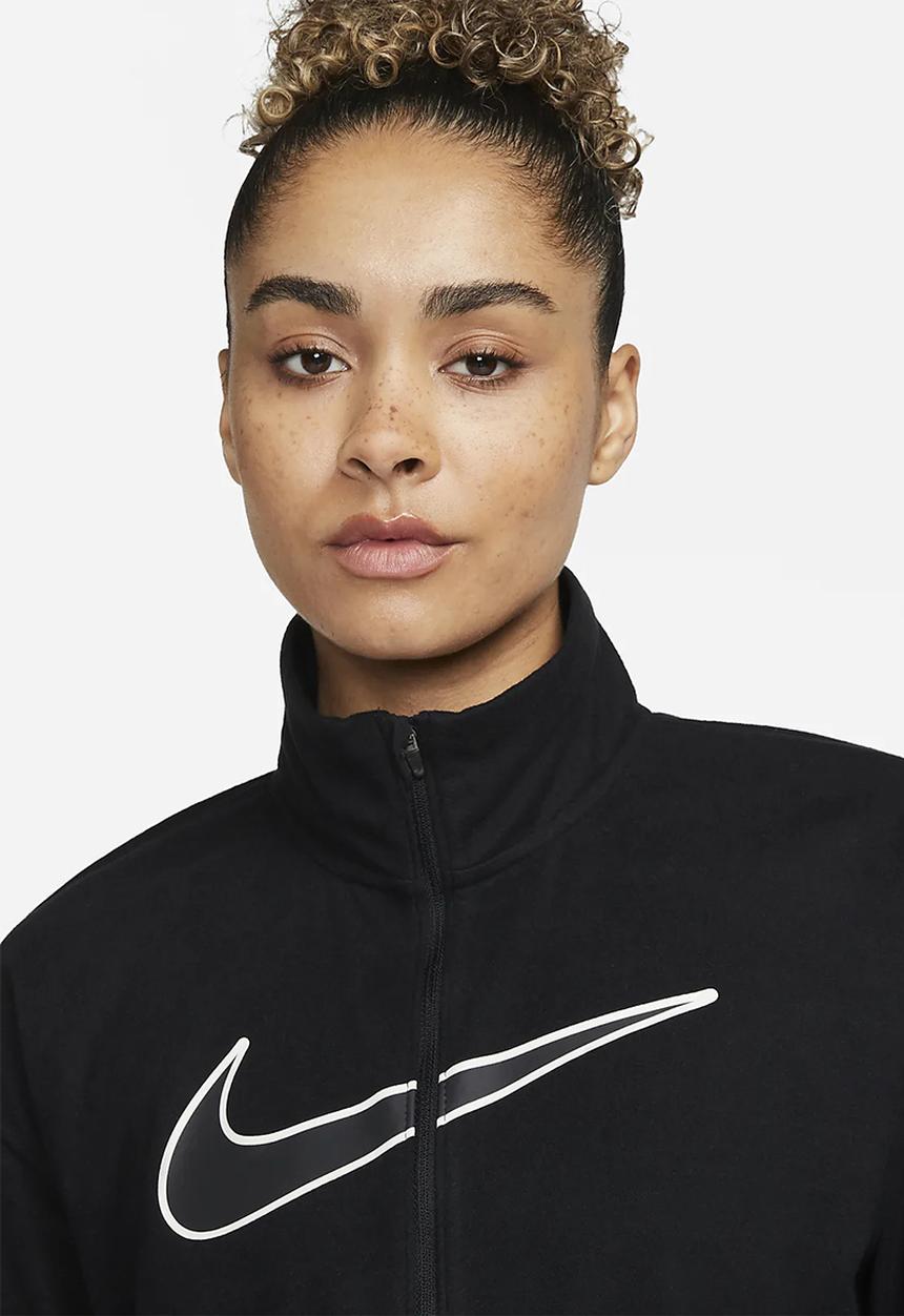 Nike - W nk df swoosh run jkt - black