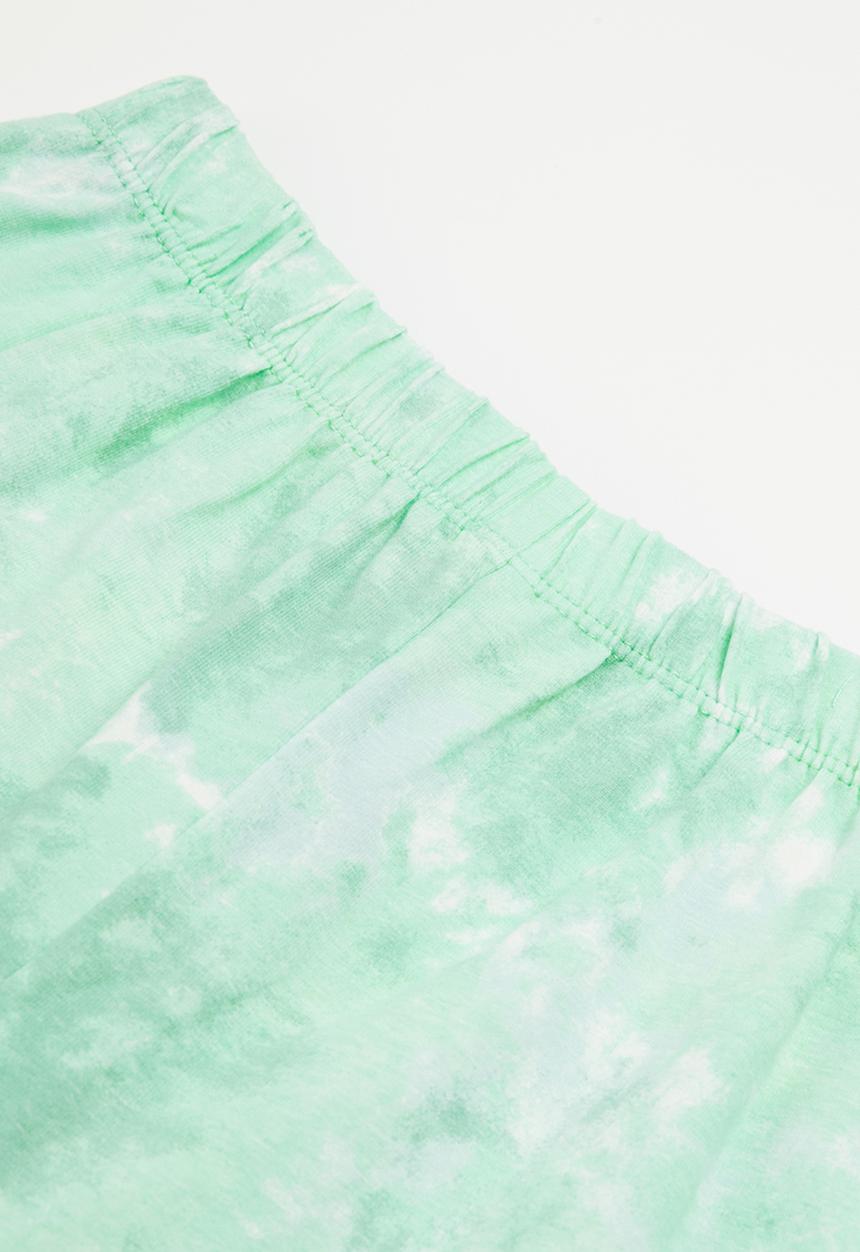 Cotton On - Felix short sleeve pyjama set license - lcn mar mint breeze/ the incredible hulk