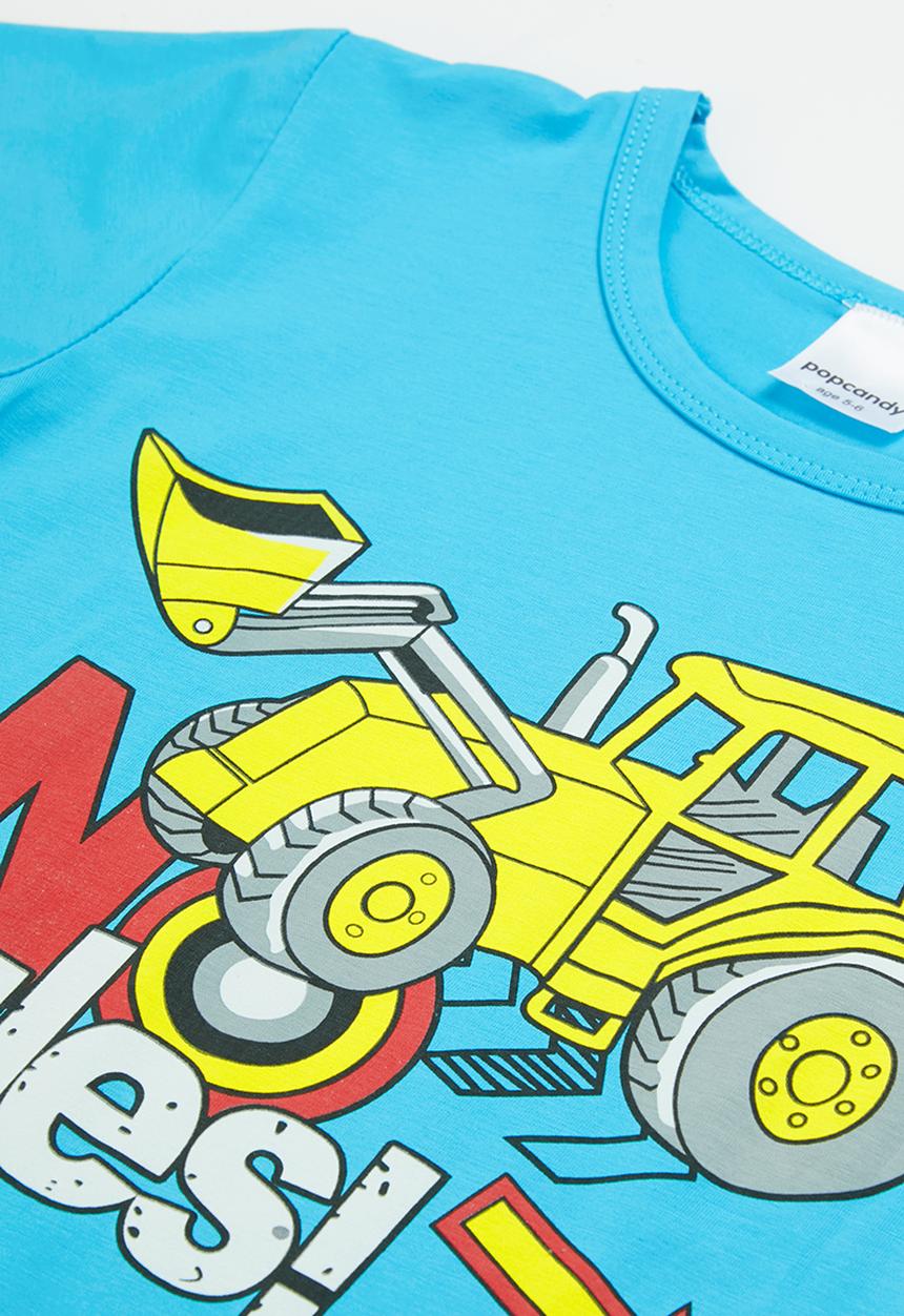 Pop Candy - No rules pj set - blue/grey