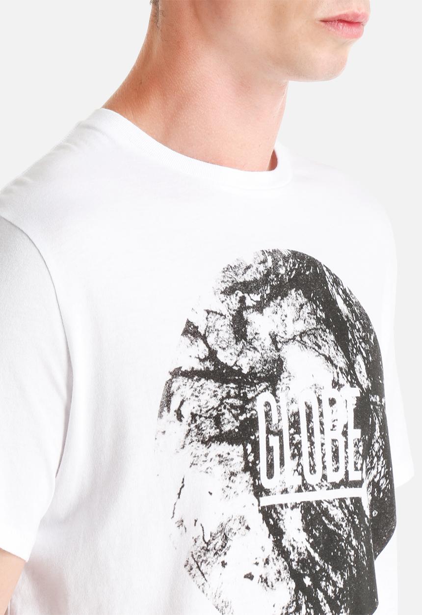 Globe - Planet Tee White