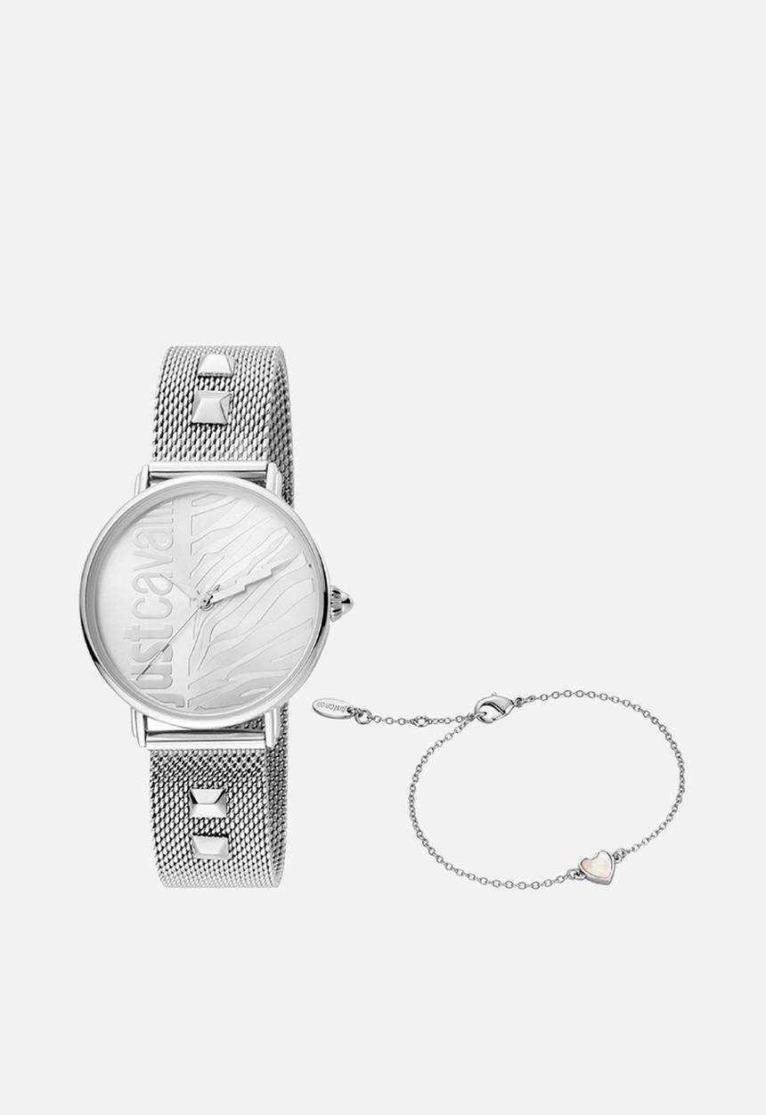 Just Cavalli - Just cavalli jc1l077m0055set watch - silver