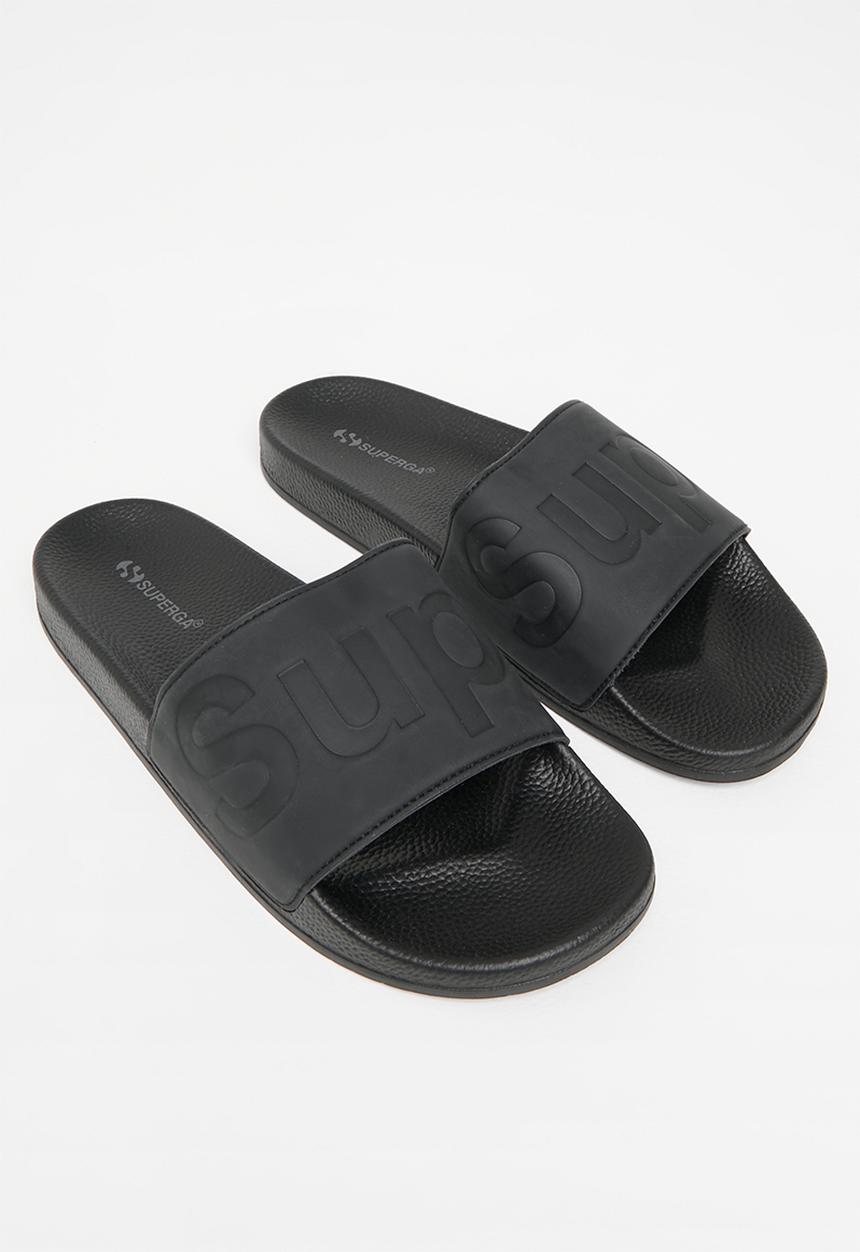 SUPERGA - 1908 Slides polysoft - total black