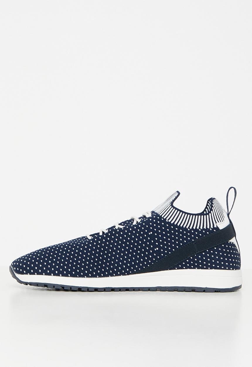POLO - Classic knitted runner - navy