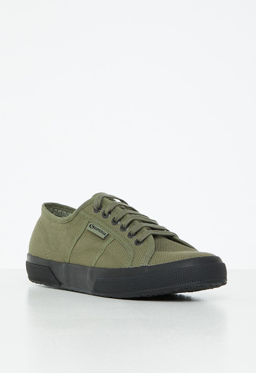 SUPERGA - 2750 Cotu classic - sherwood green & black trim
