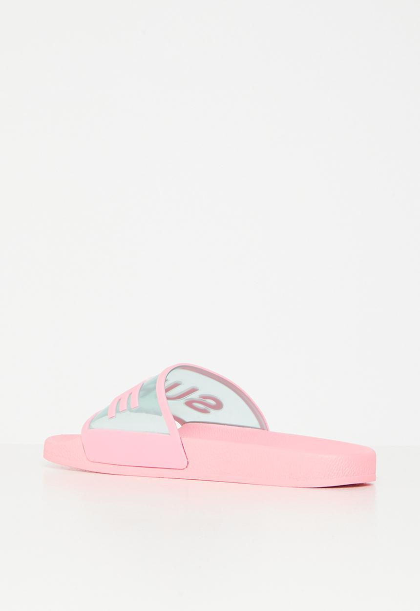 SUPERGA - 1908 Slides clear id - a3l pink green water