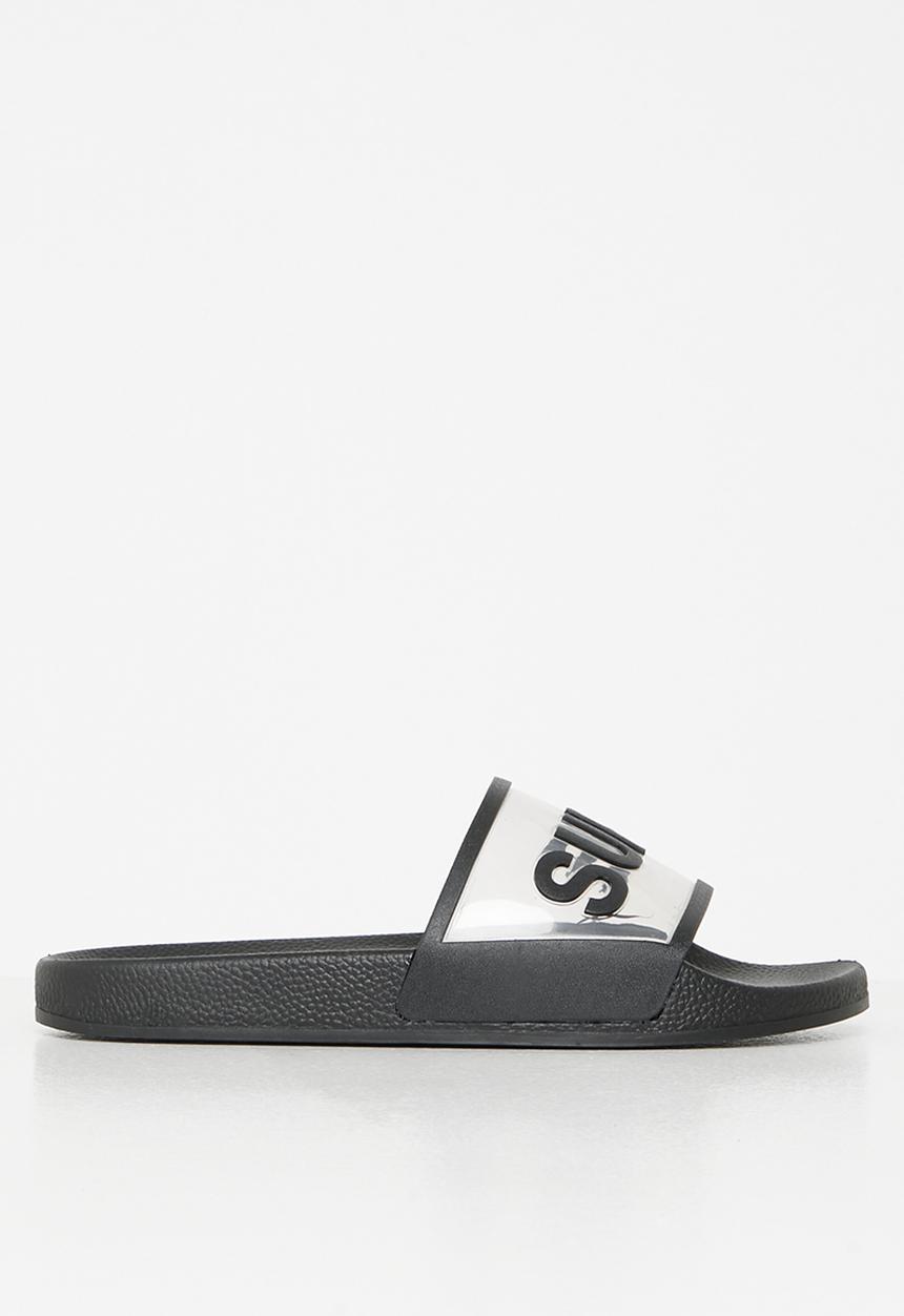 SUPERGA - 1908 Slides clear id - black
