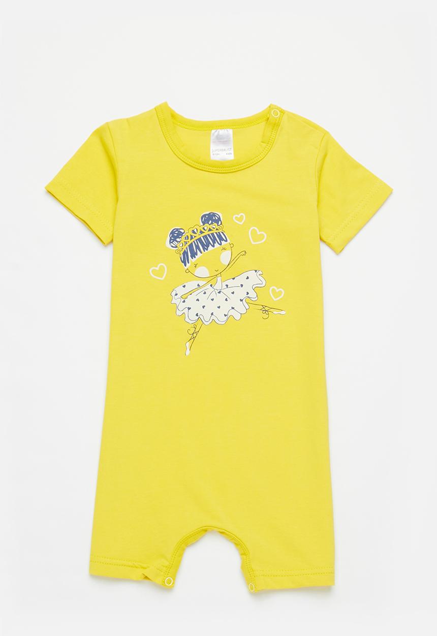 Superbalist - Printed romper - yellow