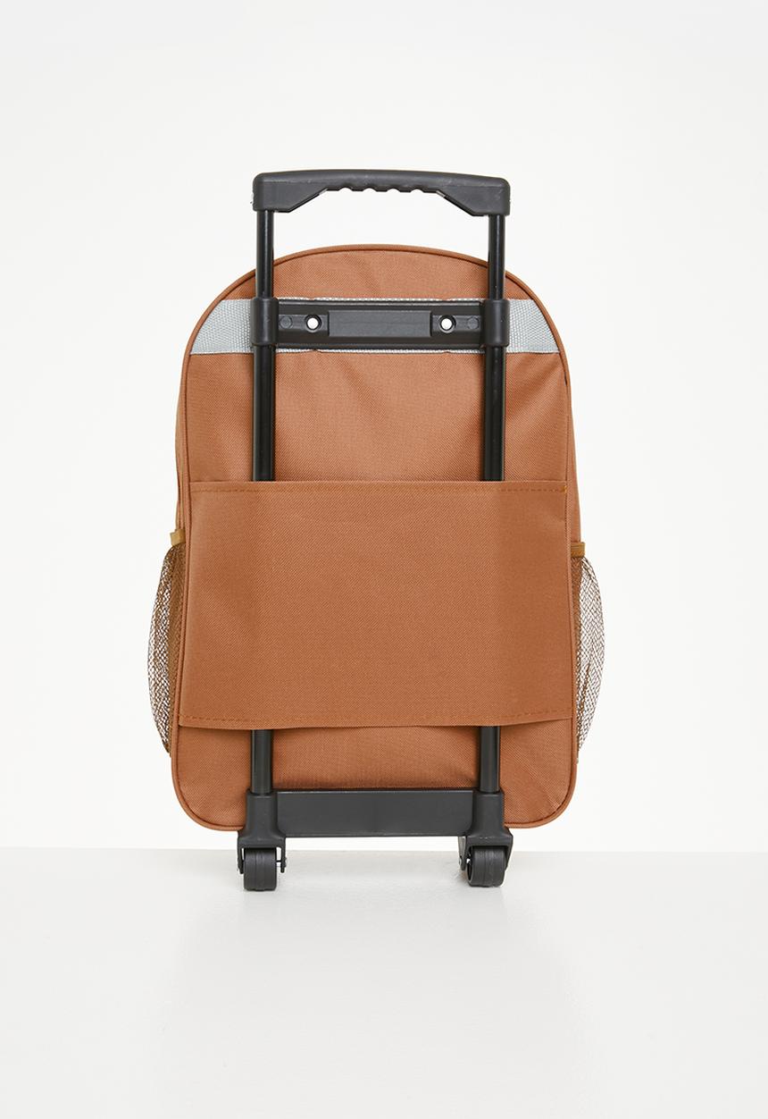 H&S - Bear roller bag - brown