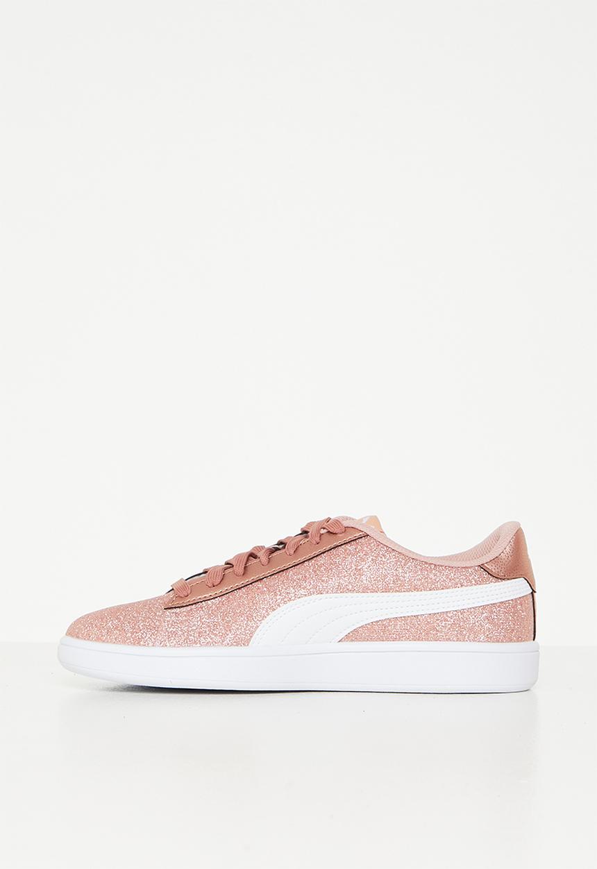 PUMA - Puma smash v2 glitz glam jr - rose gold-puma white