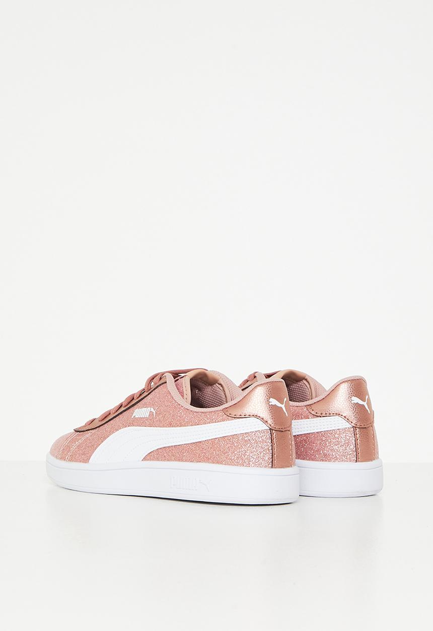 PUMA - Puma smash v2 glitz glam jr - rose gold-puma white