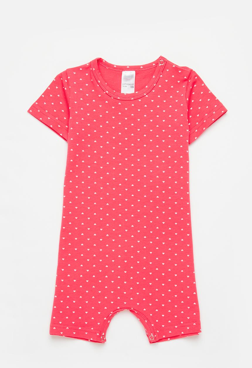 Superbalist - Printed romper - pink