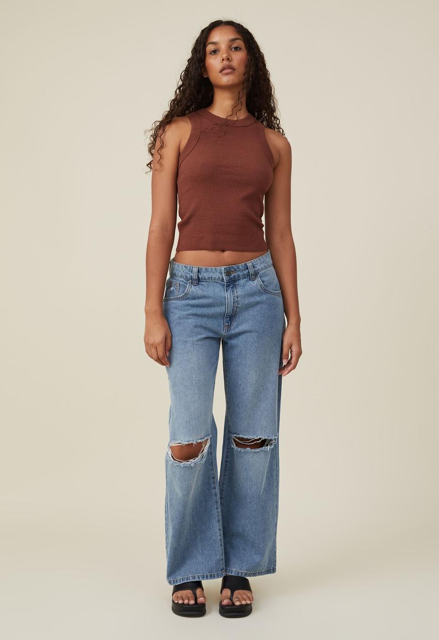 Cotton On - The 91 tank - soft brown