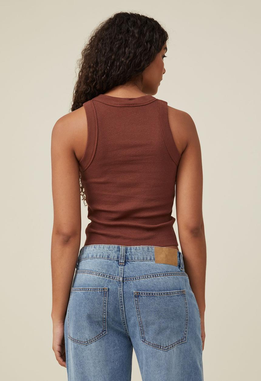 Cotton On - The 91 tank - soft brown