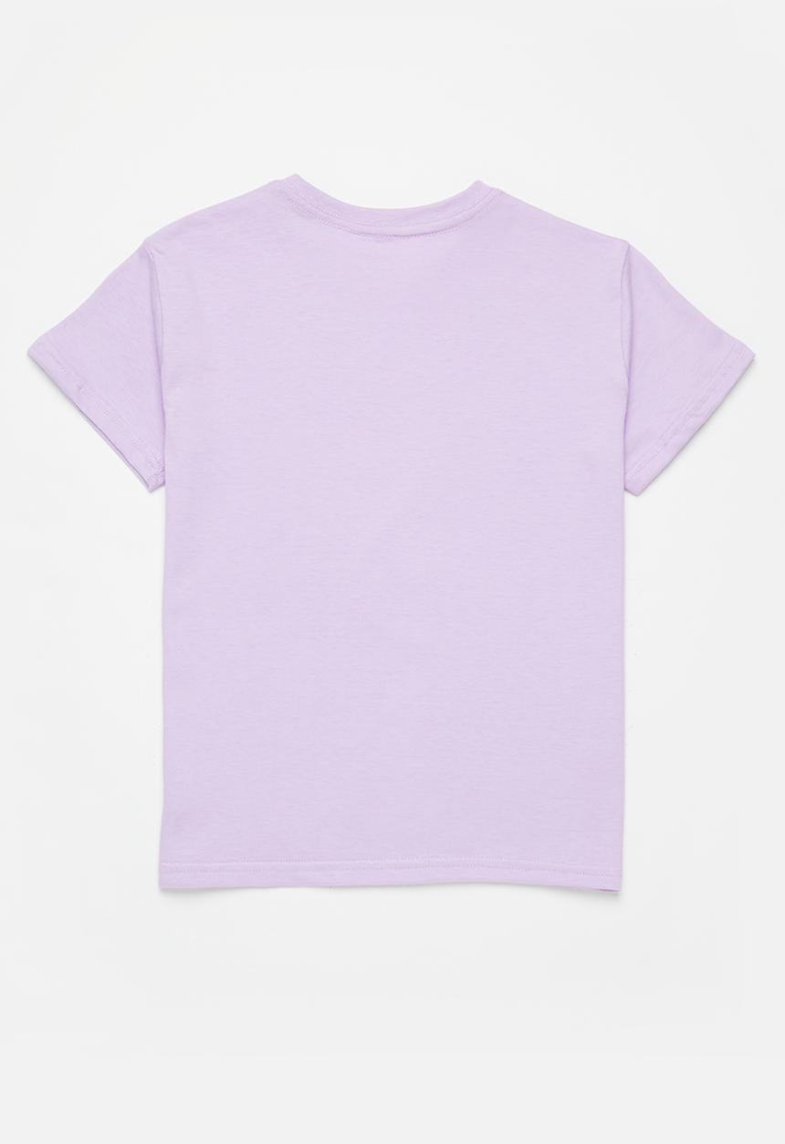 Superbalist - Girls 2 pack plain T-shirt - lilac & mint