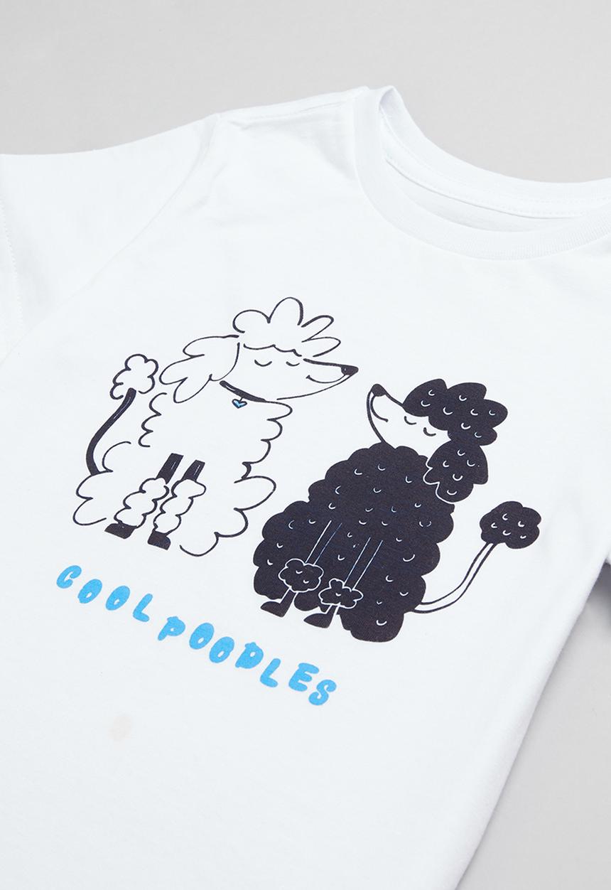 Superbalist - Printed pj set - white & blue
