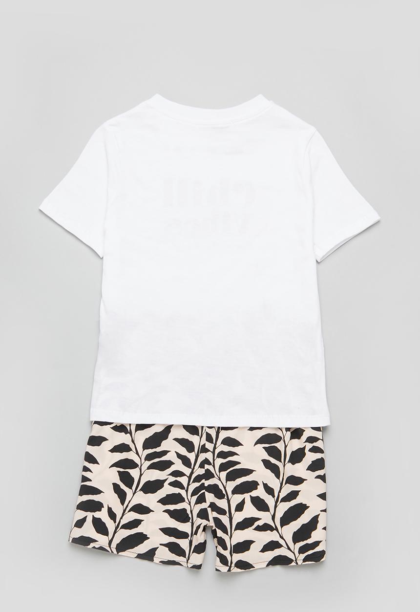 Superbalist - T-shirt and short pj set - multi 