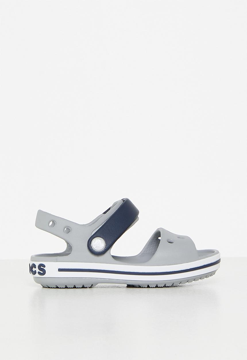 Crocs - Crocband sandal kids - light grey & navy