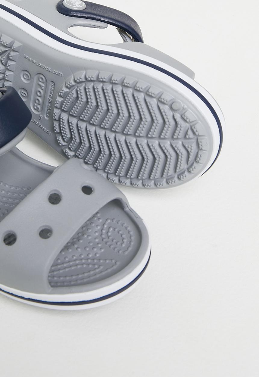 Crocs - Crocband sandal kids - light grey & navy