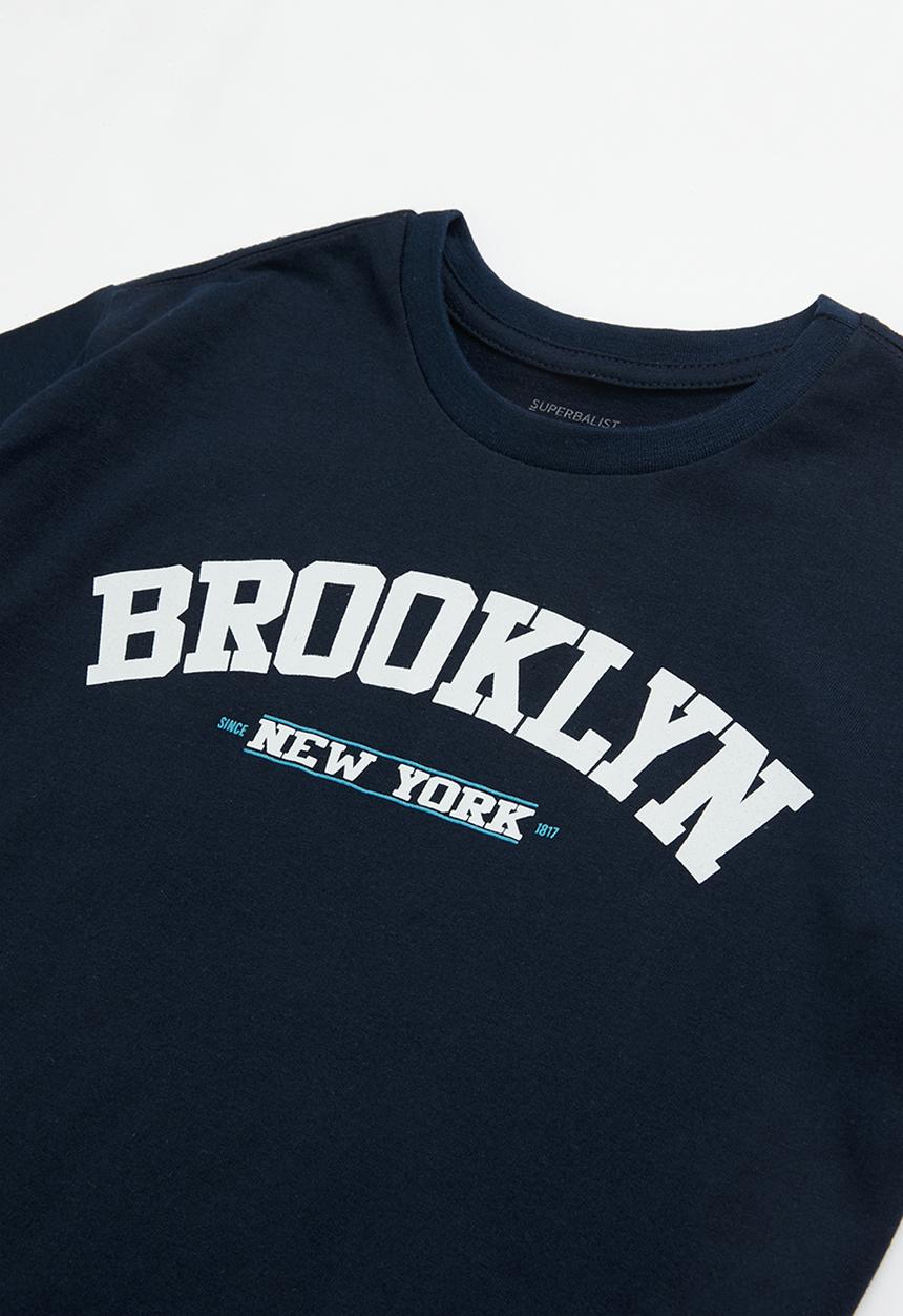 Superbalist - Summer pj set - navy & grey mel