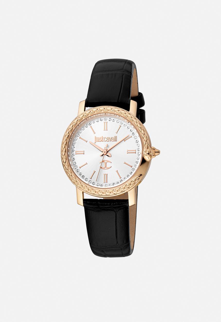 Just Cavalli - Just cavalli jc1l212l0035set watch - black & rose gold