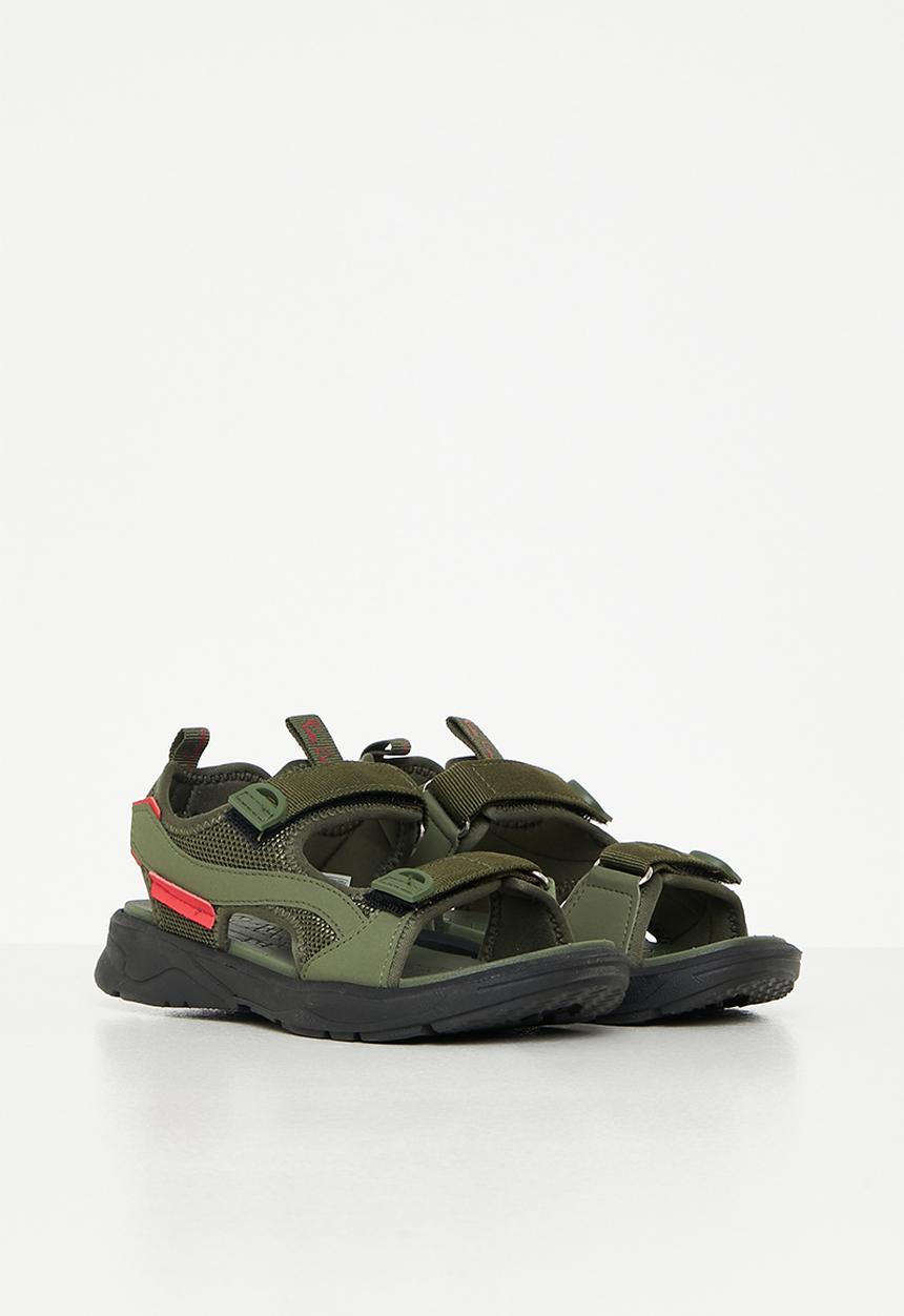 Pierre Cardin - Track sandals - sage