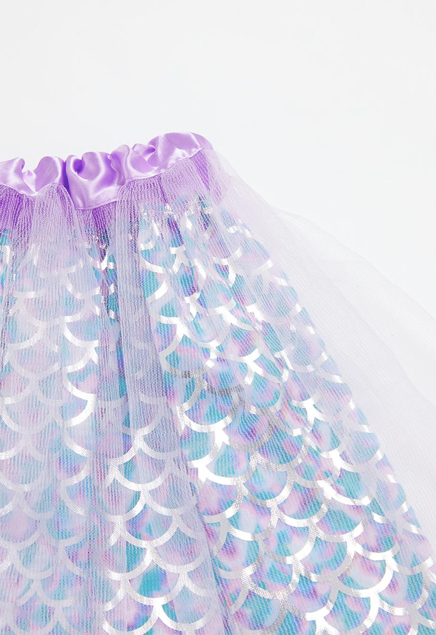 Character Group - Mermaid dress & play set - purple
