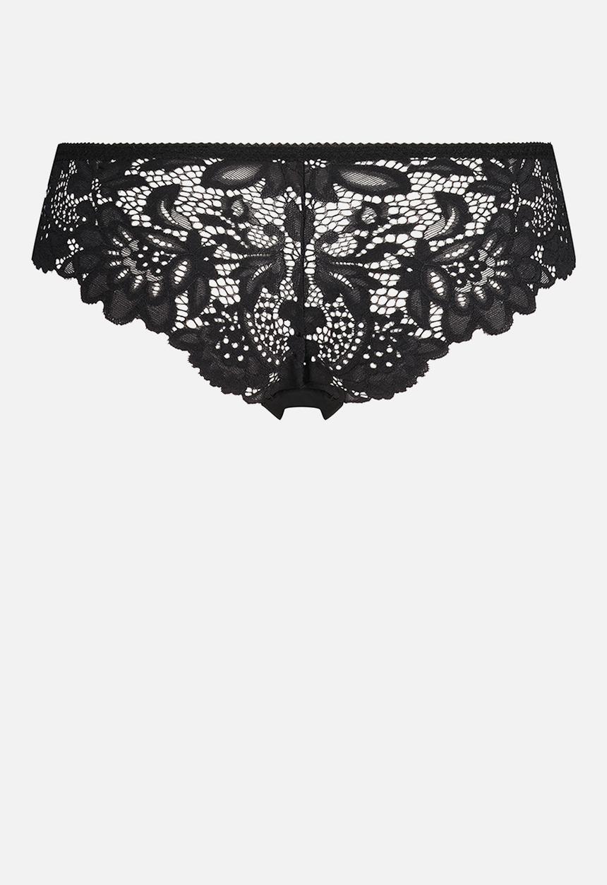 Hunkemoller - Shiloh brazilian shorts panty - black