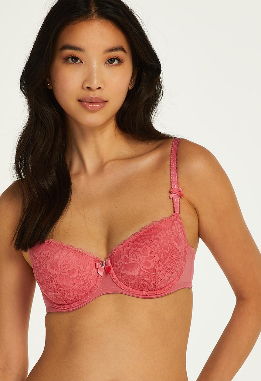 Hunkemoller - Maya padded bra - pink