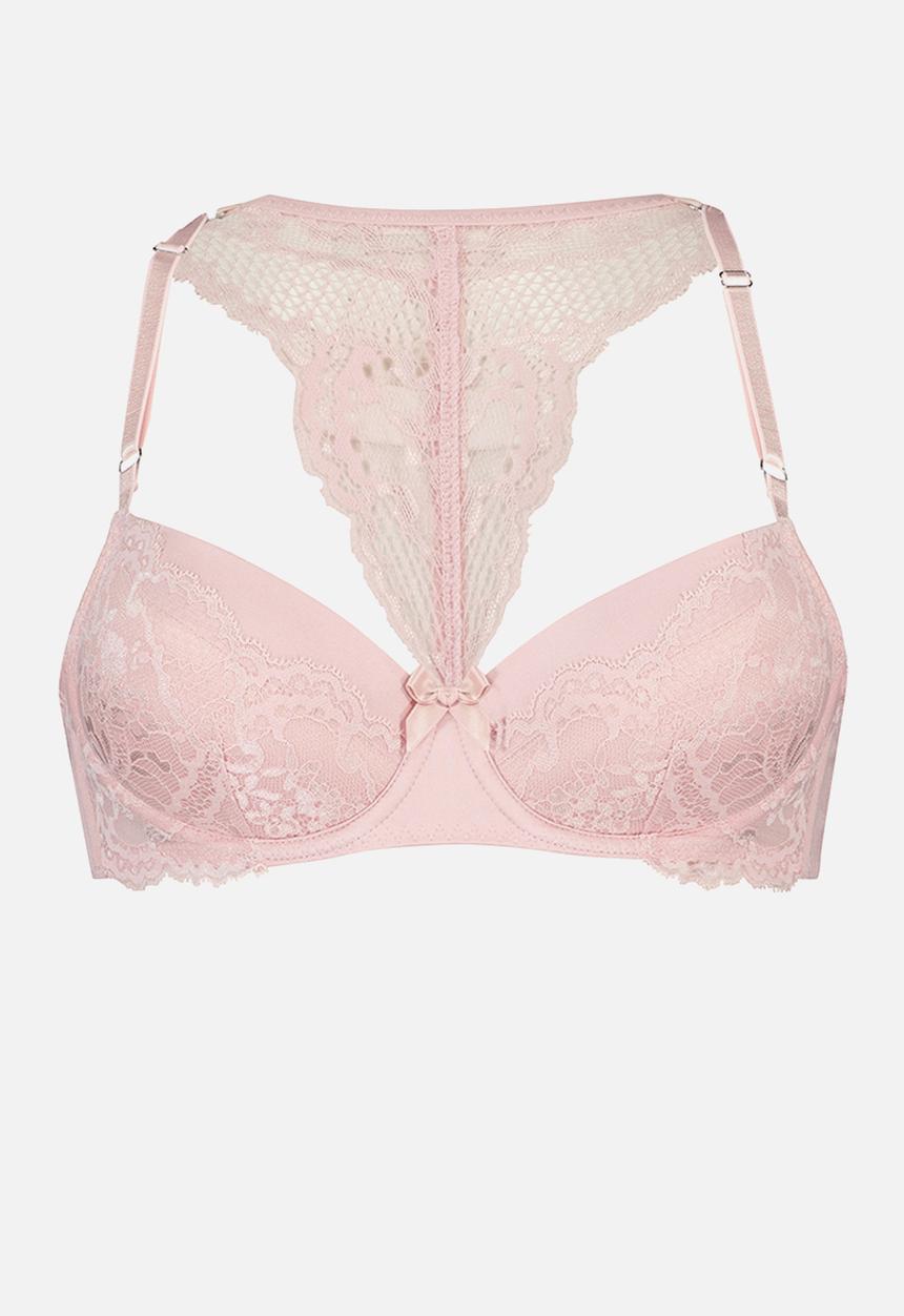 Hunkemoller - Leonie padded bra - pink