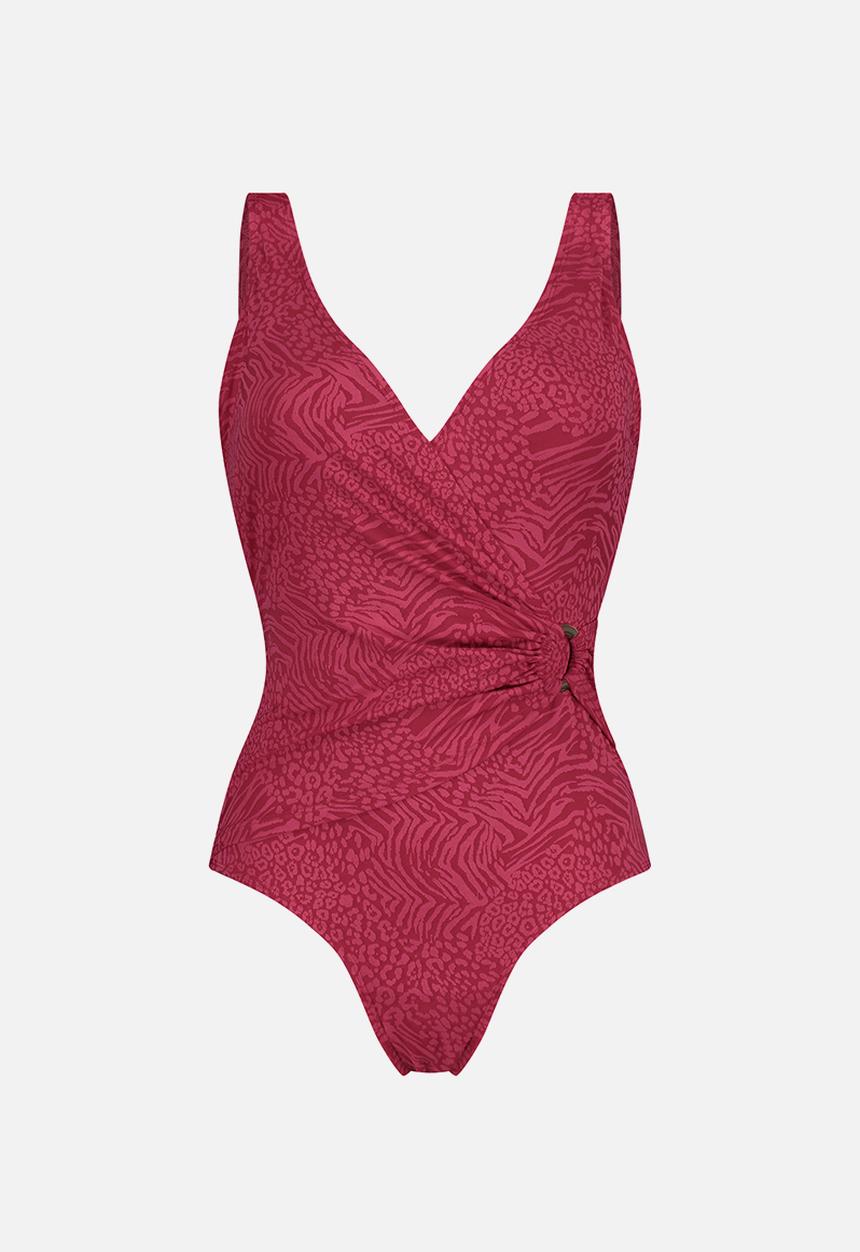 Hunkemoller - Kai swimsuit - red