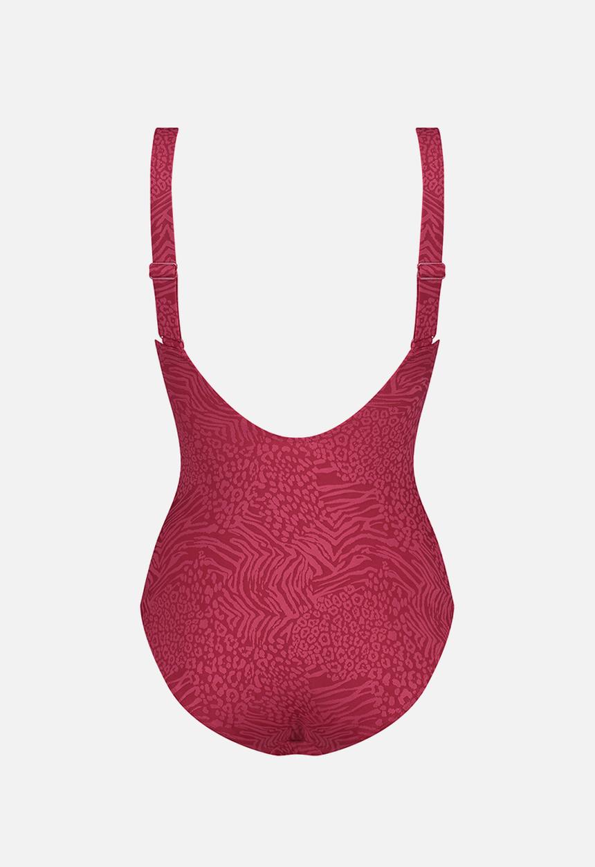 Hunkemoller - Kai swimsuit - red