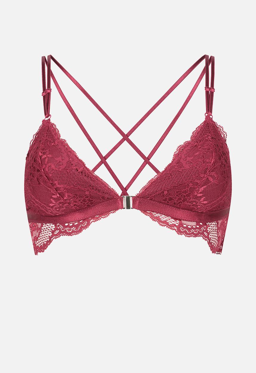 Hunkemoller - Jasmine bralette - red