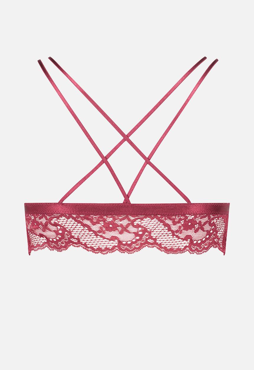 Hunkemoller - Jasmine bralette - red