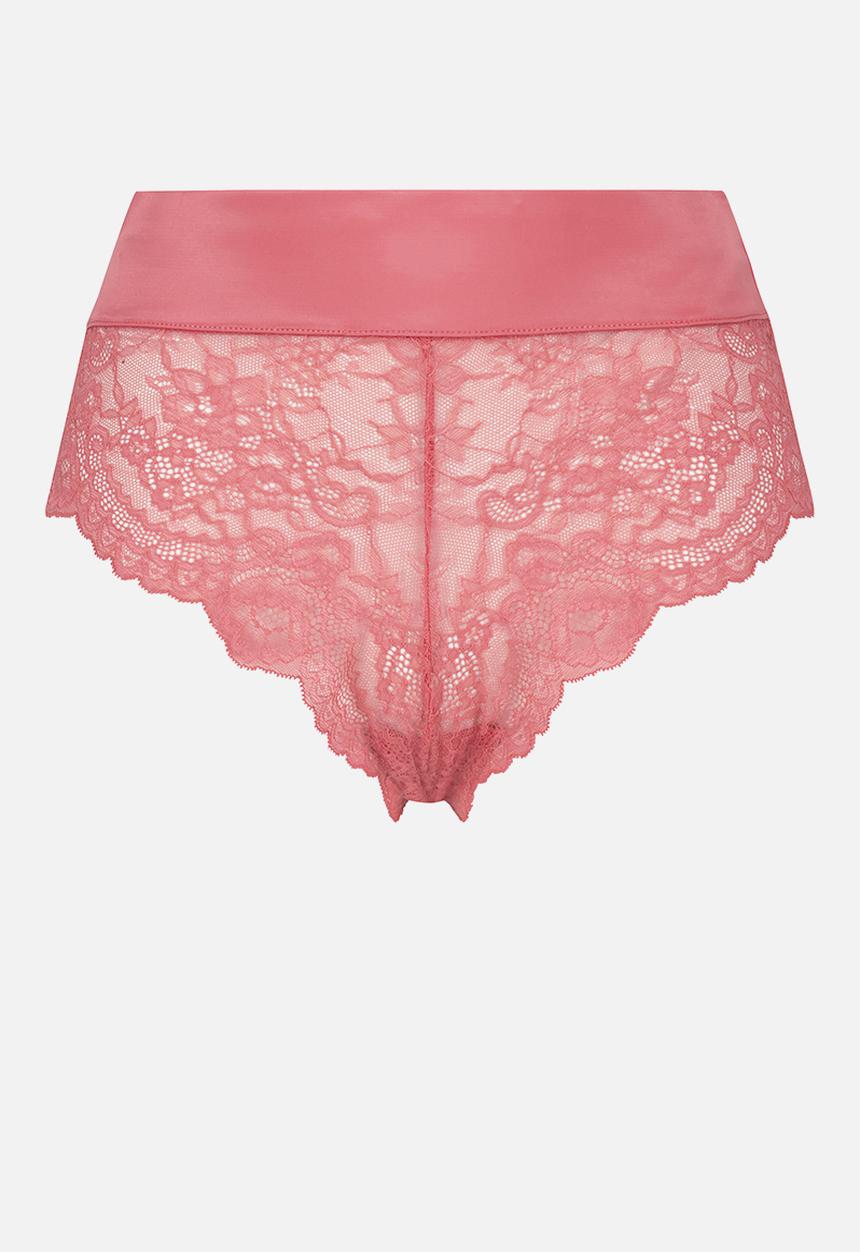 Hunkemoller - Iyana high waist brasilian panty - pink
