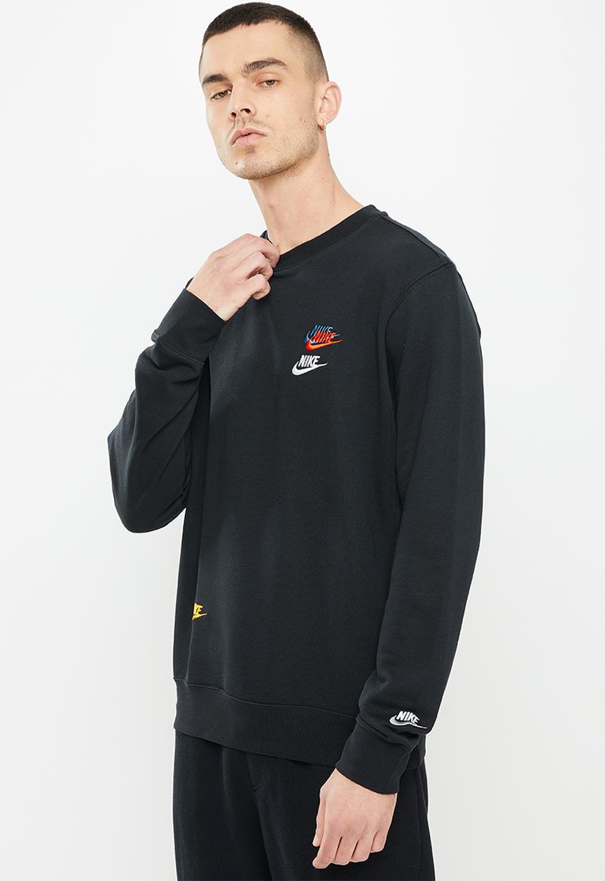 Nike - NSW  Essentials+ French Terry Crew sweatshirt  - black