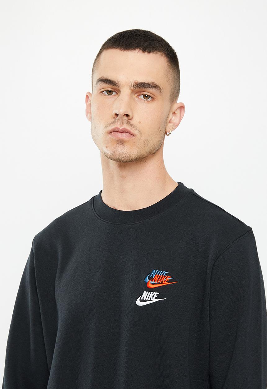 Nike - NSW  Essentials+ French Terry Crew sweatshirt  - black