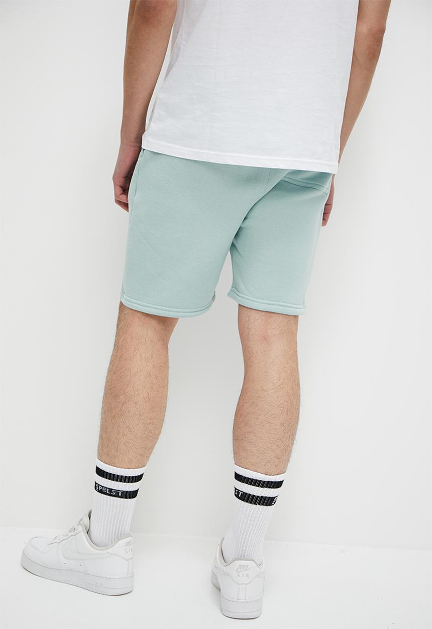 Superbalist - Sweat short with elastic waistband - dusty blue