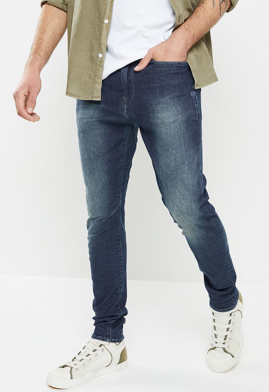 G-STAR - D-staq 3d slim - antique forest blue