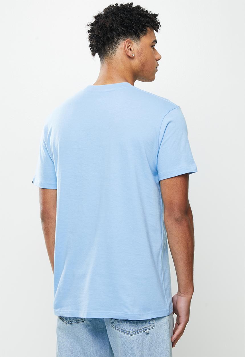Quiksilver - Feeding line short sleeve tee - airy blue