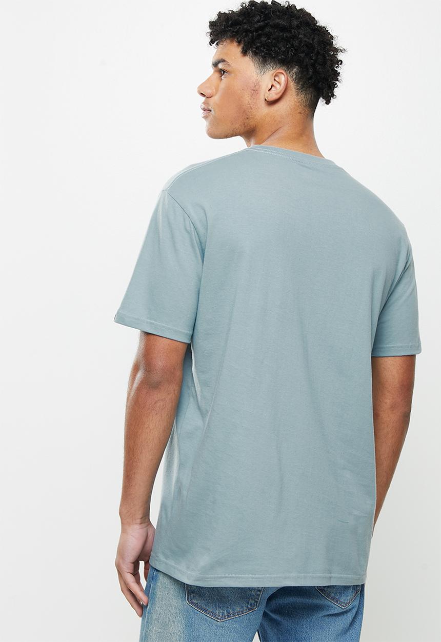 Quiksilver - Outline short sleeve tee - citadel blue