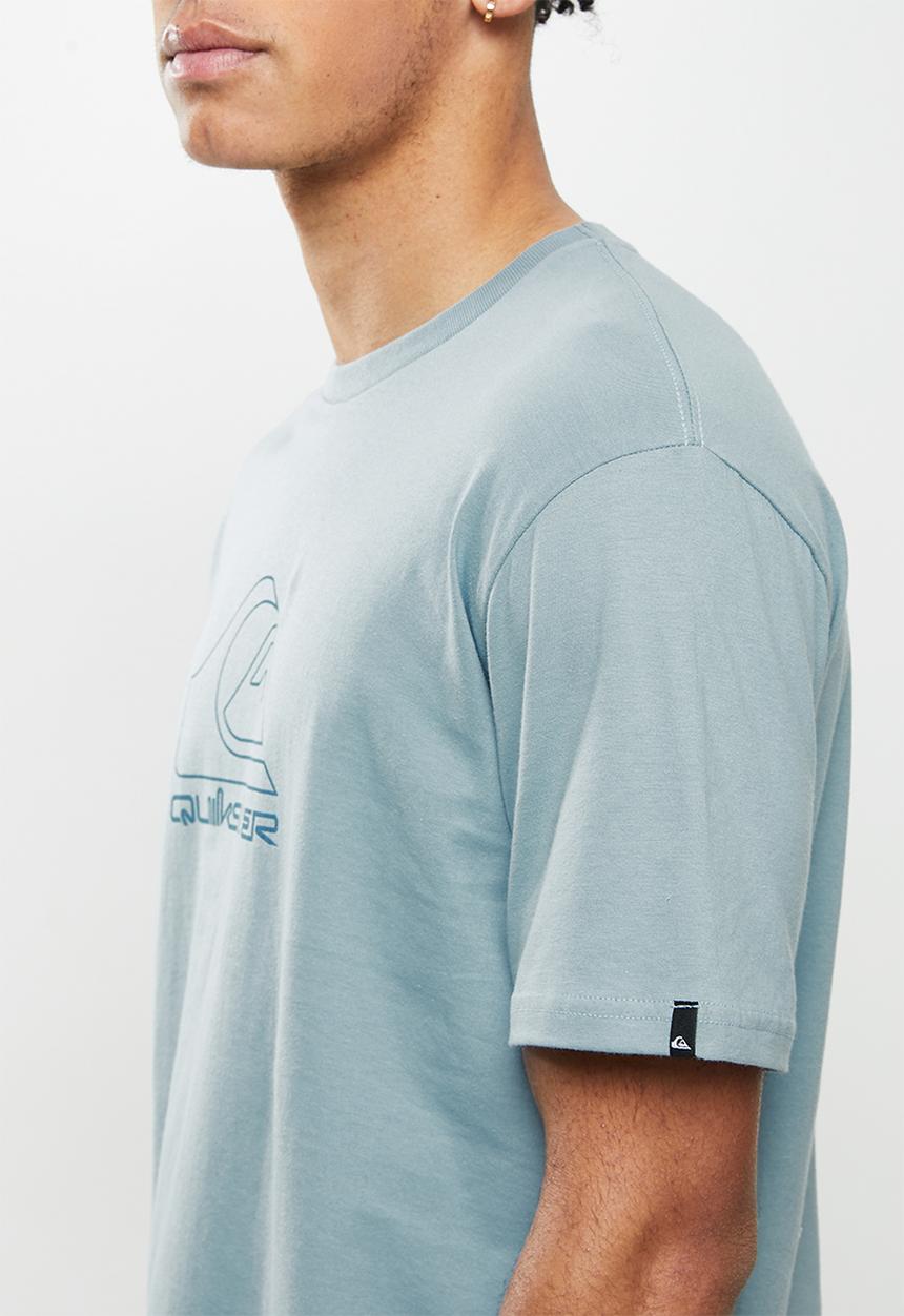 Quiksilver - Outline short sleeve tee - citadel blue