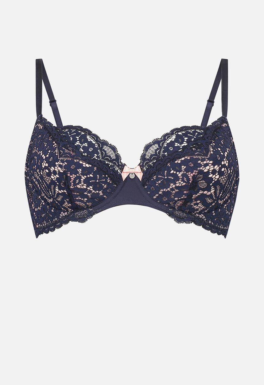 Hunkemoller - Rose bra - blue