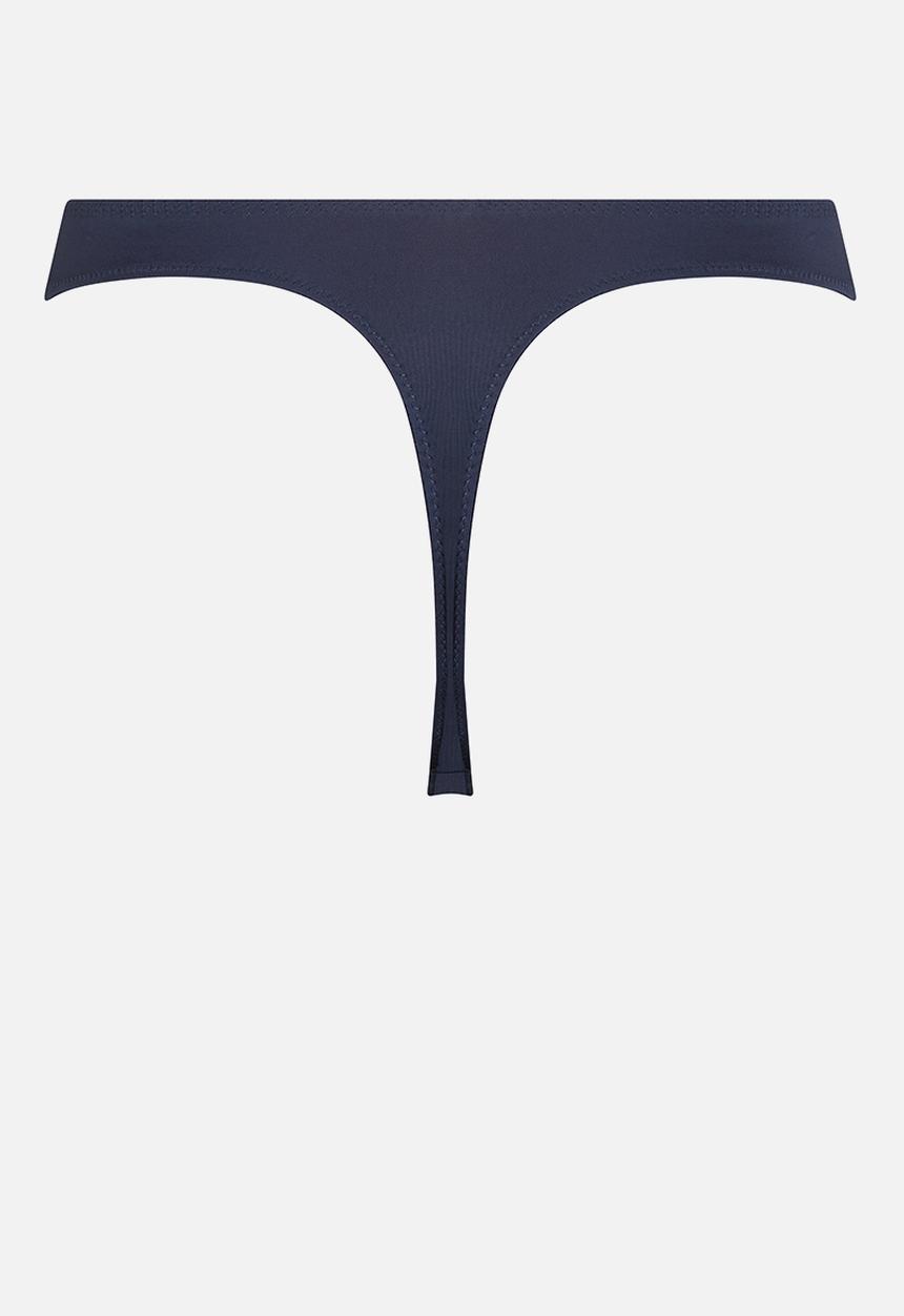 Hunkemoller - Rose string thong - blue