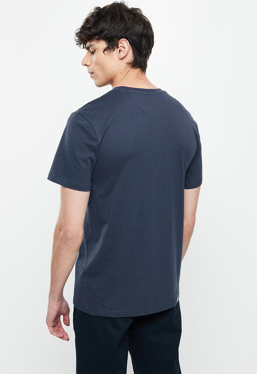 Vertigo - Vertigo graphic printed crew tee - mood indigo