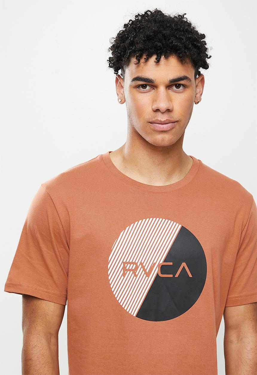 RVCA - Segment short sleeve tee - coral